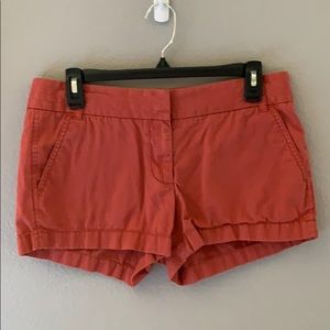 J.Crew chino shorts, size 2